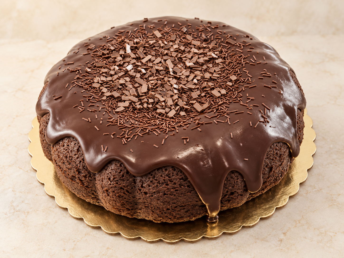 Large Chocolate Bundt
